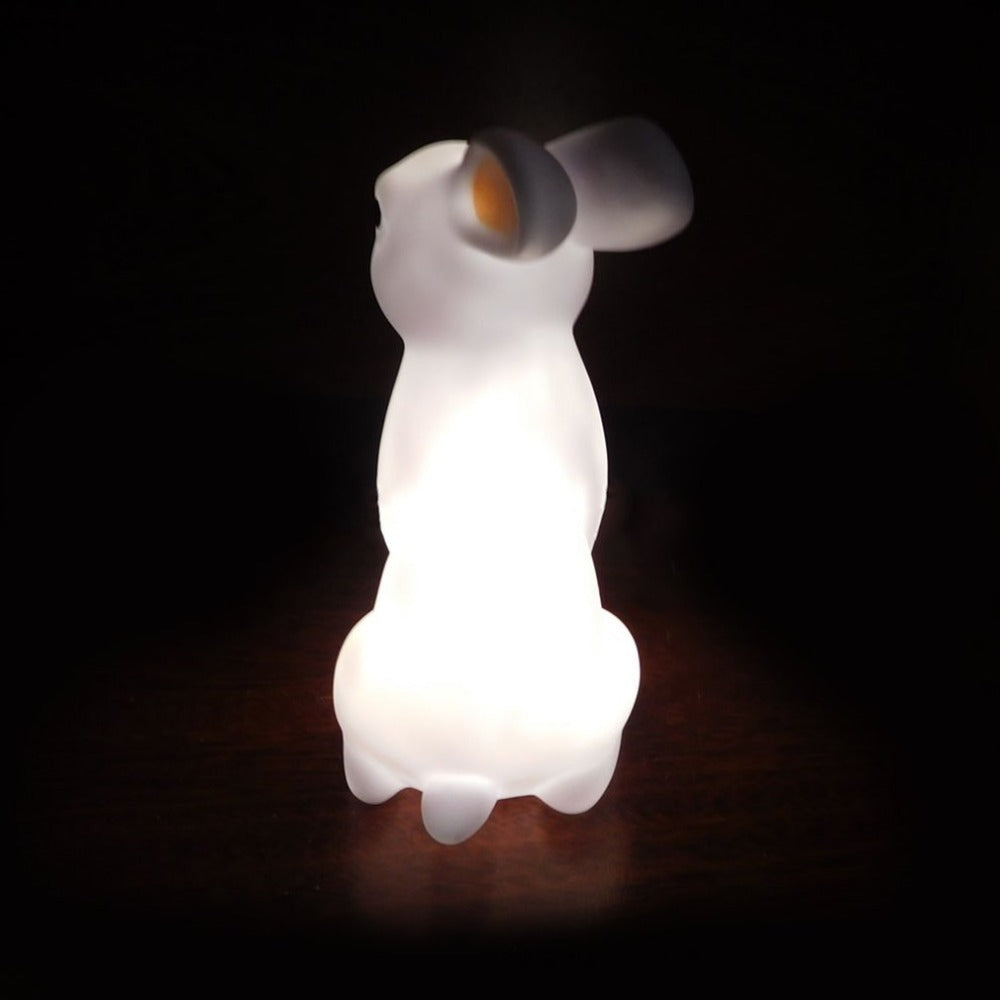 Led Rabbit Night Lamp Lovely Animal Light