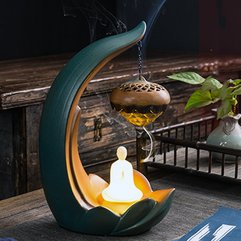 Ceramic Creative Backflow Aroma Diffuser Decoration