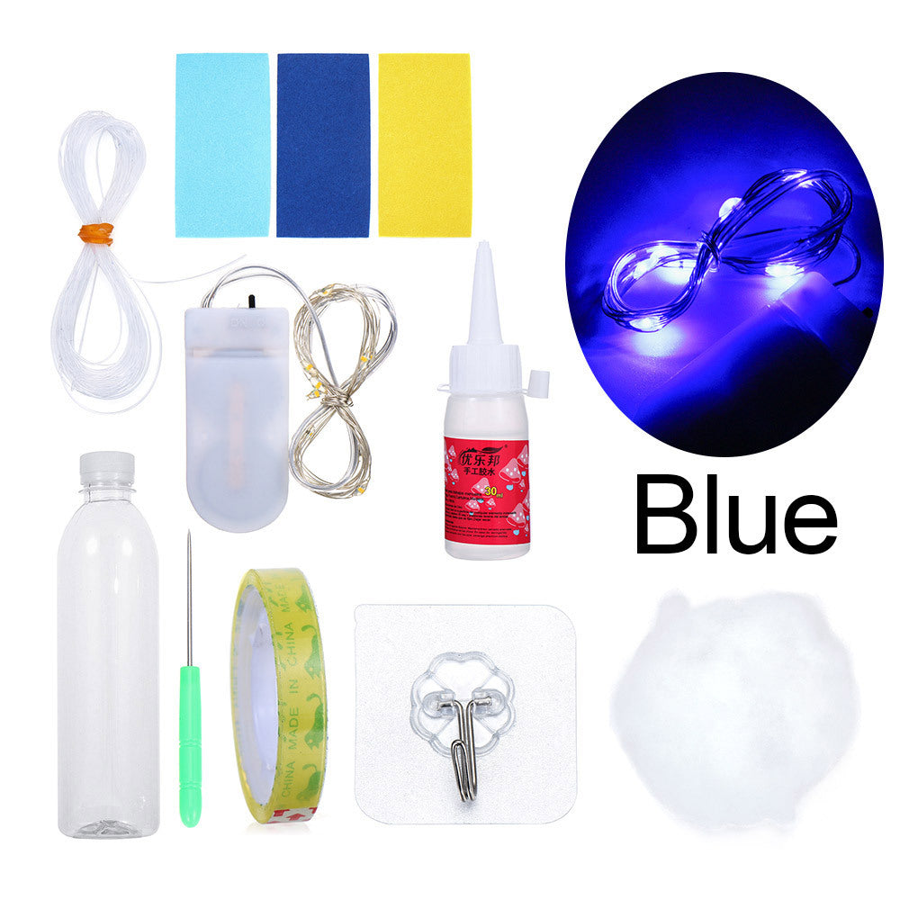 Ma Lang Creative Dream Catcher Cloud Light Diy Material Package Ins Wind Decoration Girl Heart Decoration Ornaments Dream Catcher