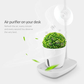 Intelligent Plant Growth Box with Table Lamp