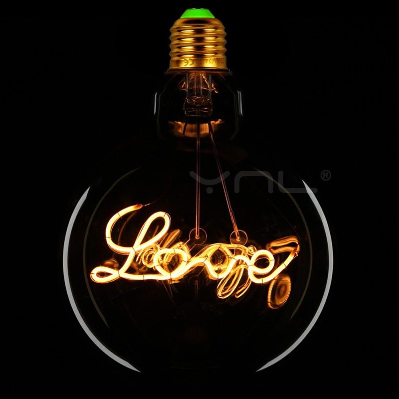 Letter Lamp Love Artistic Warm Light