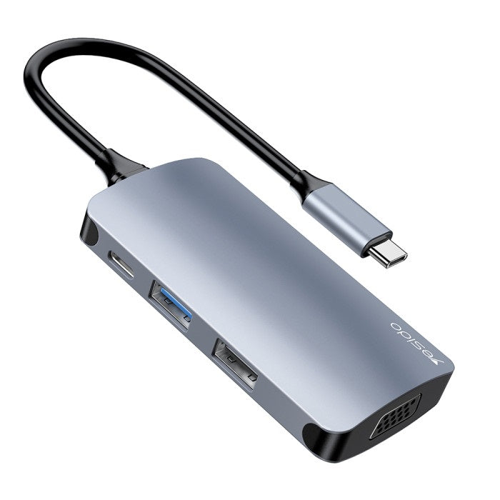 7 in 1 Type-C to USB External Hub