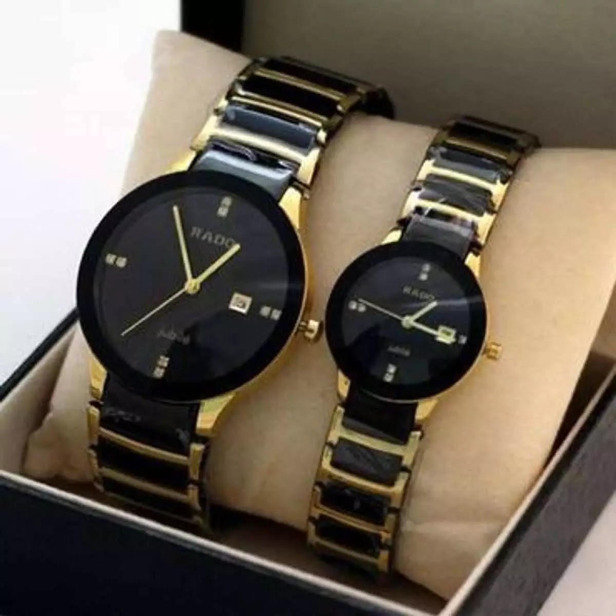 Rado Round Couple Watch