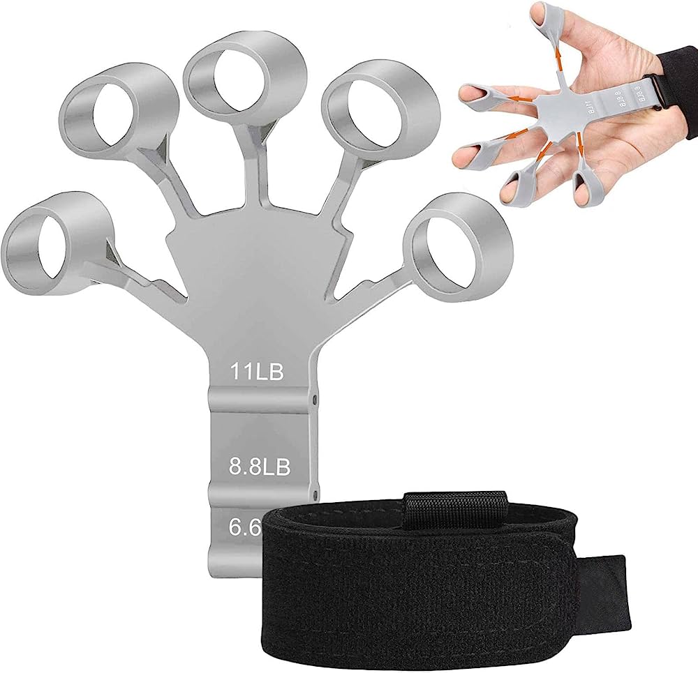 Metal-Hook Grip Strength Trainer