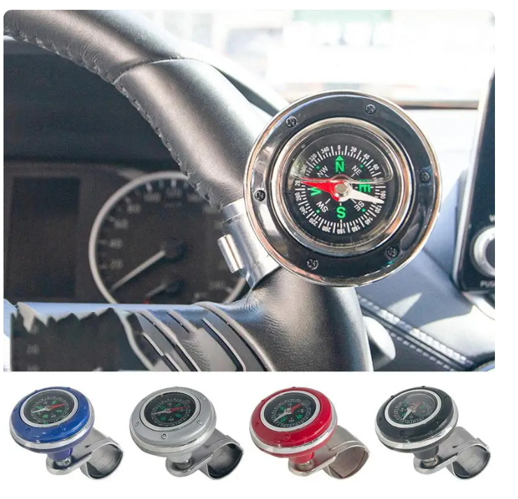 Compass Car Knob Ball